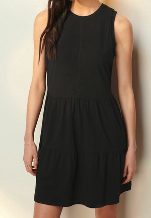Jersey dress - black