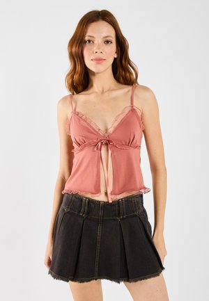 Topper - rose blush