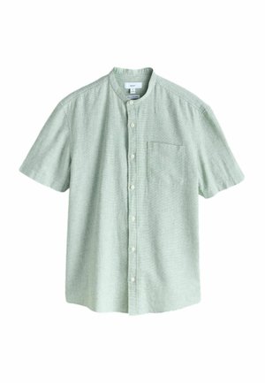 GRANDAD COLLAR FIT - SHORT SLEEVE - Skjorta - green