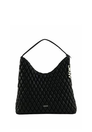 DKNY, PAULA HOBO BAG - Sac à main - black   silver