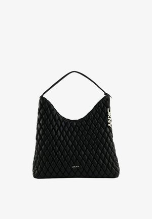 DKNY, PAULA HOBO BAG - Sac à main - black silver