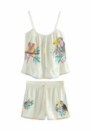 REGULAR FIT - CAMI SET - Pyjama set - white