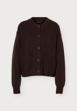 GAP, CASHSOFT CREW CARDI - Gilet - terra brown heather
