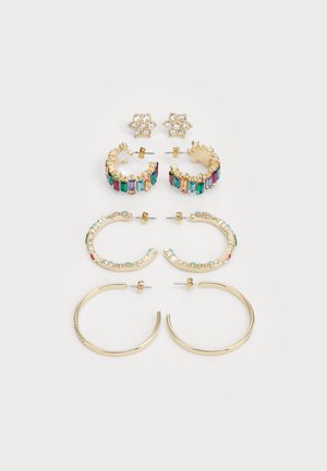 SET - Ohrringe - gold-coloured