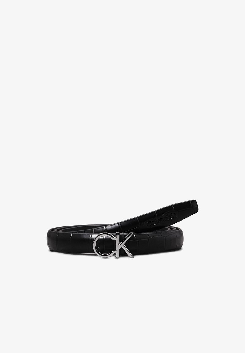 Calvin Klein THIN BELT - Ceinture - black
