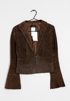 Chaqueta de cuero - brown