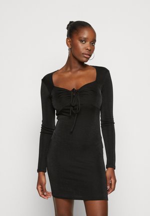 Even&Odd Džersejové šaty - black