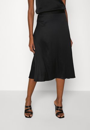SKIRT - A-linjekjol - black