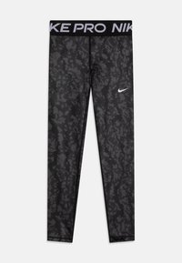 Nike Performance NIKE PRO DF SHORT  - Leggingek - black/white
