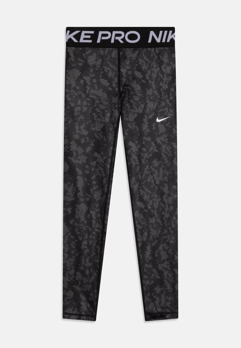Nike Performance NIKE PRO DF SHORT - Leggingek - black/white