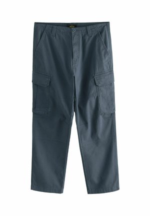 REGULAR FIT - STRETCH - Pantalones cargo - blue