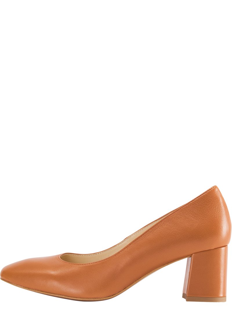 Damen Klassische Pumps | usha Pumps cognac/braun - HL70907 Damen Klassische Pumps | usha Pumps cognac/braun - HL70907