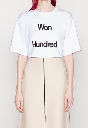 T-Shirt print - white