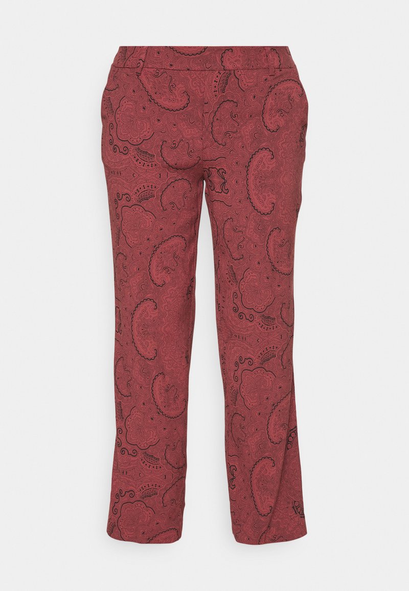 MOS MOSH Broek donkerrood
