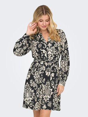 JDY KLEID JDYTAMI KURZES KLEID - Abito a camicia - black