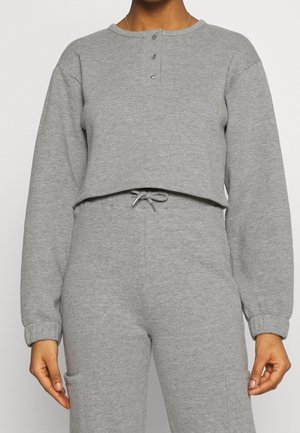 Sweatshirt - mottled grey