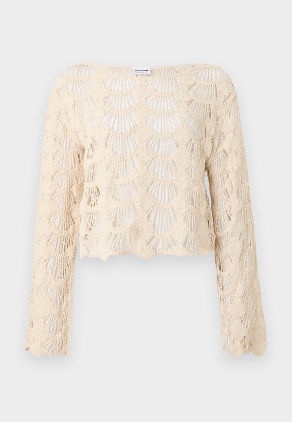 NMLANA BOAT NECK BELL SLEEVE - Jumper - birch3