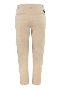 NAVIGATOR MIT KLEINEM MARKENLOGO-BADGE - Stoffhose - oxford tan/tan ...