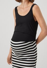 Anna Field MAMA Top - black