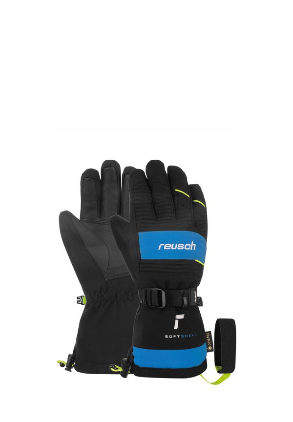 FINGER MAXIM GORE-TEX - Fingerhandschuh - blck bril blu safety yell