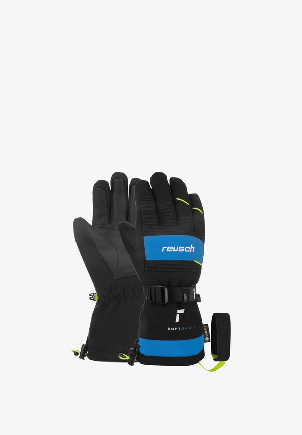FINGER MAXIM GORE-TEX - Fingerhandschuh - blck bril blu safety yell