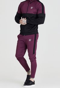 SIKSILK Sudadera con cremallera - black
