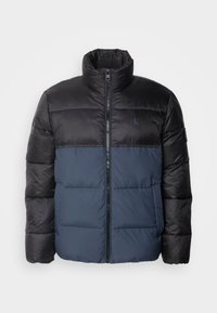 BLOCKING PUFFER - Vinterjakker - ink/black