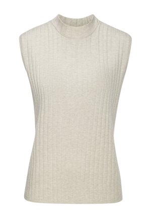 Top - hellgrau meliert