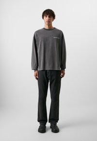 Don't Waste Culture ZABA UNISEX - Μπλούζα με μακριά μανίκια - vintage washed black