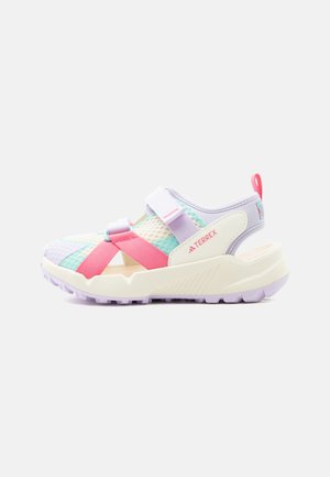 adidas Terrex HYDROTERRA UNISEX - Sandales de randonnée - cream white/ice lavender/flash aqua