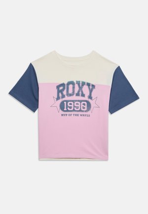 Roxy, SNOW STARLIGHT  - T-shirt imprimé - coconut milk