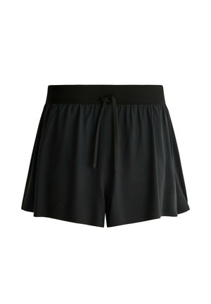OYSHO, 7CM HIGH-RISE TECHNICAL SHORTS - Short - black