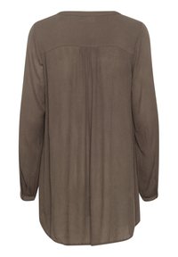 Kaffe KAAMBER V-NECK - Tunica - major brown