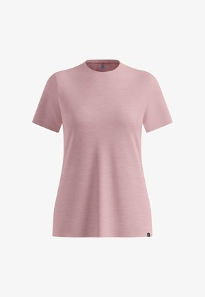ODLO BASIC T-SHIRT - Basic T-shirt - hyper pink melange