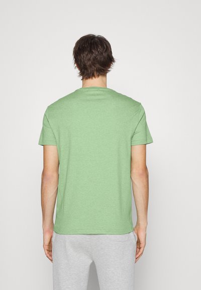 Polo Ralph Lauren CUSTOM SLIM FIT SOFT COTTON T-SHIRT - T-shirt básica - outback green heather
