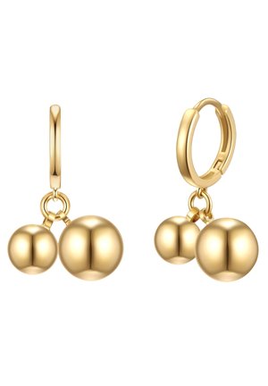 CREOLEN GELBGOLD LULU & JANE MODESCHMUCKOHRCREOLEN - Örhänge - gelbgoldfarben
