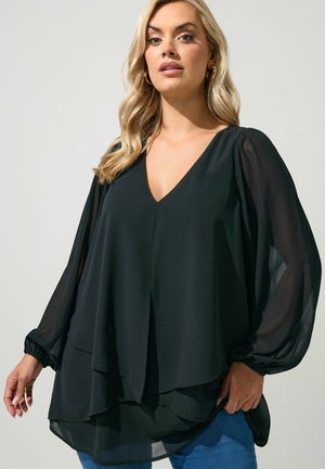 Yours Clothing, PLUS SIZE BLOUSES & SHIRTS - Blouse - black