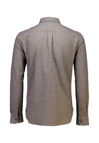 Jack's Sportswear MÉLANGE BRUSHED  - Camicia - mid brown mel