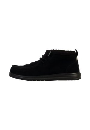 MONTANTE À WALLY MID GRIPR WARMTH - Bottines à lacets - noir noir