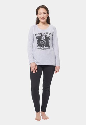 MINNIE MOUSE LANGARM  - Pigiama - grau schwarz