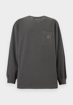 Carhartt WIP, LOOSE POCKET - Μπλούζα με μακριά μανίκια - black