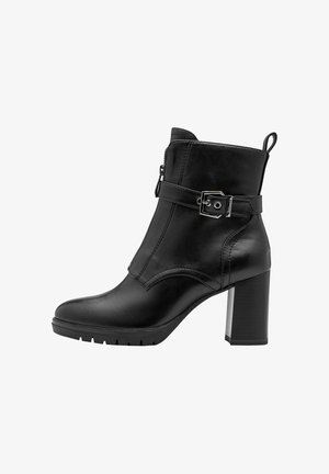 Tamaris Členkové čižmy - black