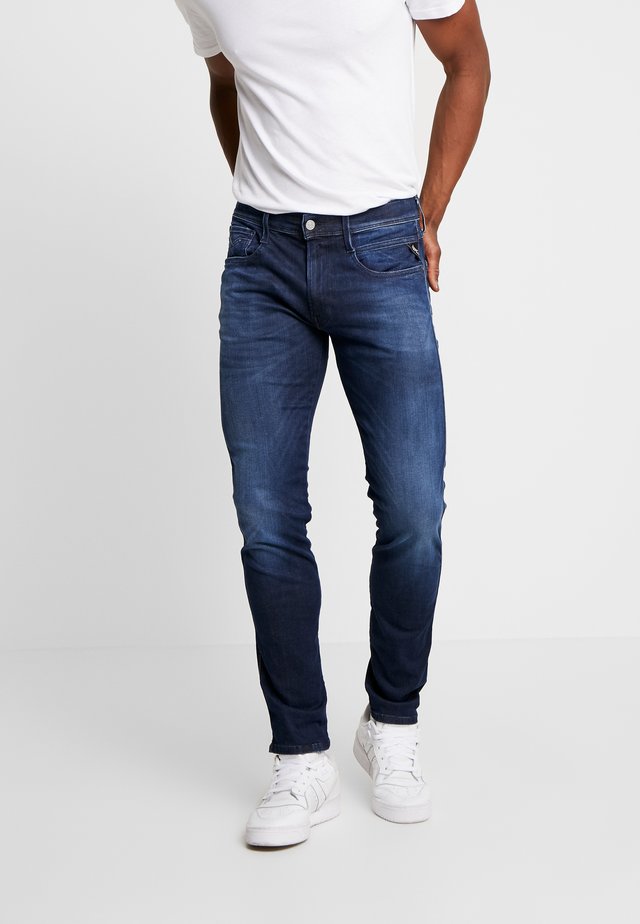 ANBASS HYPERFLEX CLOUDS - Jean slim - dark blue