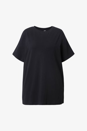 Studio Untold STUDIO UNTOLD LONGLINE SHIRT 794475 - T-shirt basique - black