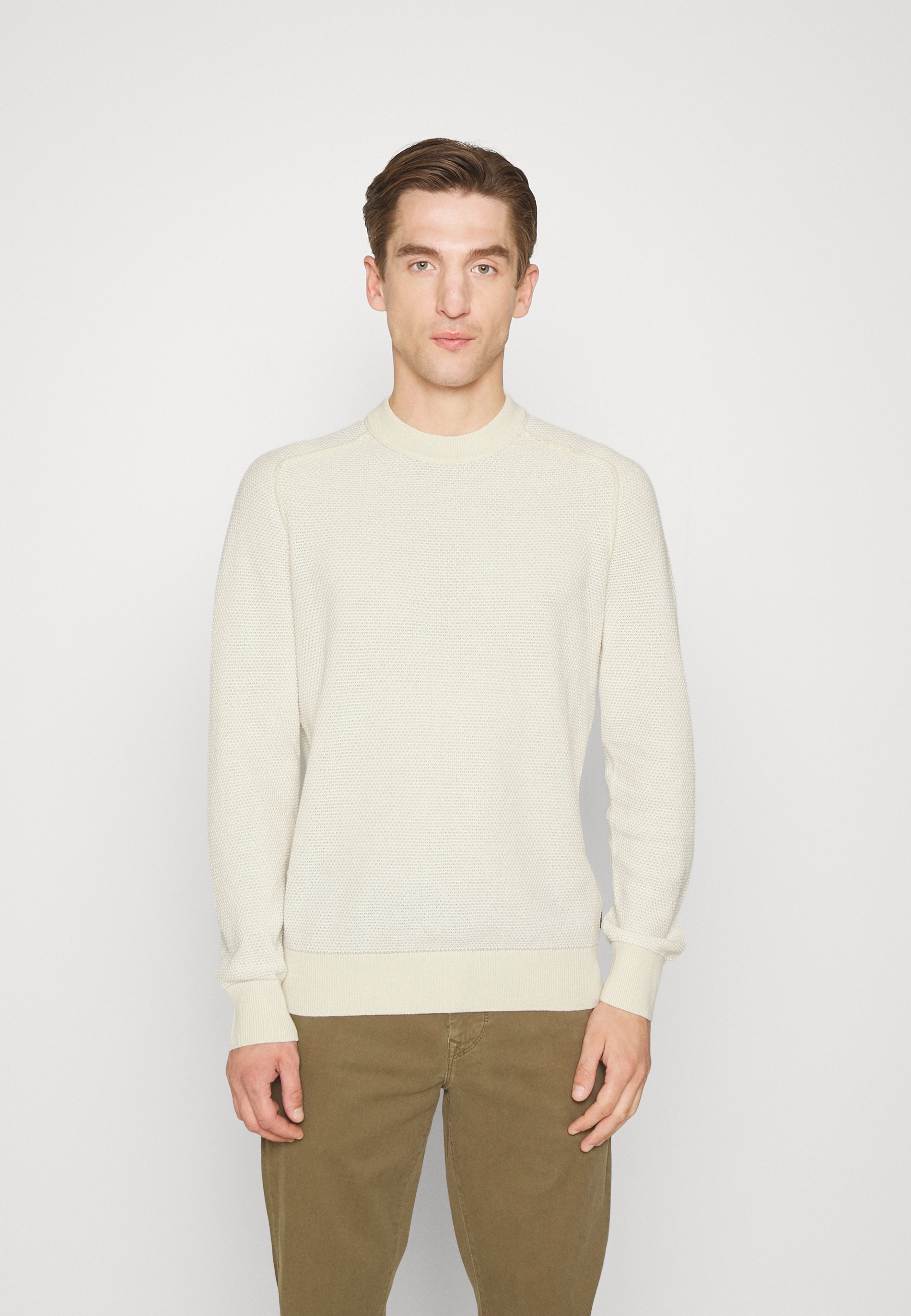 BOSS Jumper - open white/off-white 