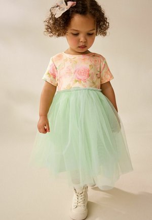 Next, REGULAR FIT - Cocktailkleid/festliches Kleid - sage green floral
