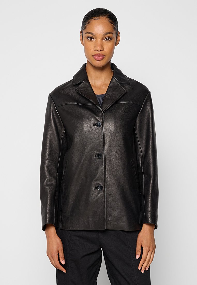 Lederjacke