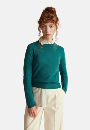 CREW NECK - Trui - green