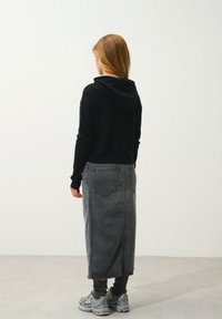 Authentic Cashmere ELOWEN HOODED - Felpa con cappuccio - black