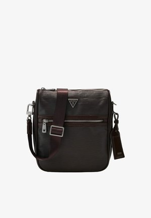 Guess, MILANO MINI CROSSBODY TASCHE - Umhängetasche - dunkelbraun
